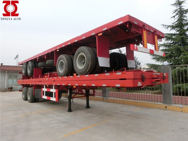 2axles lame voodi poolhaagis