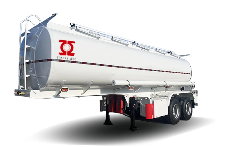 2axles kütusetanker poolhaagis