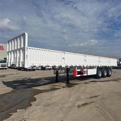 3axles külgseina poolhaagis